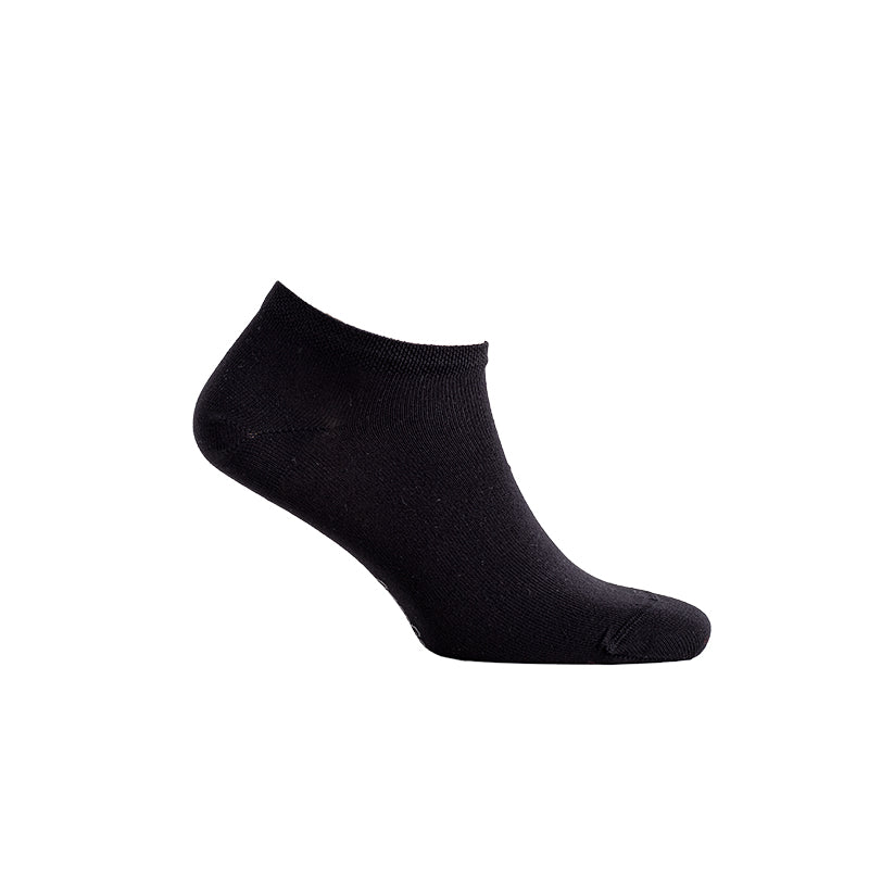 GREENGO Tunna BAMBU -ANKELSTRUMPOR 2-PACK, VIT OCH SVART