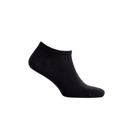 GREENGO Tunna BAMBU -ANKELSTRUMPOR 2-PACK, VIT OCH SVART