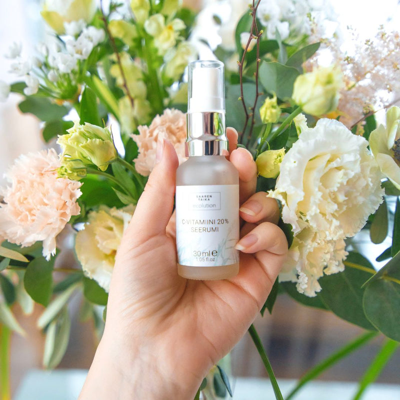 Ecolution C-vitamin 20% serum, doftfritt, parabenfritt, veganskt, 99% naturligt, 30ml