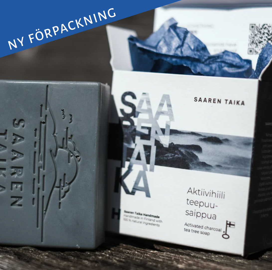 Aktivkol Teaträtvålbar 95g