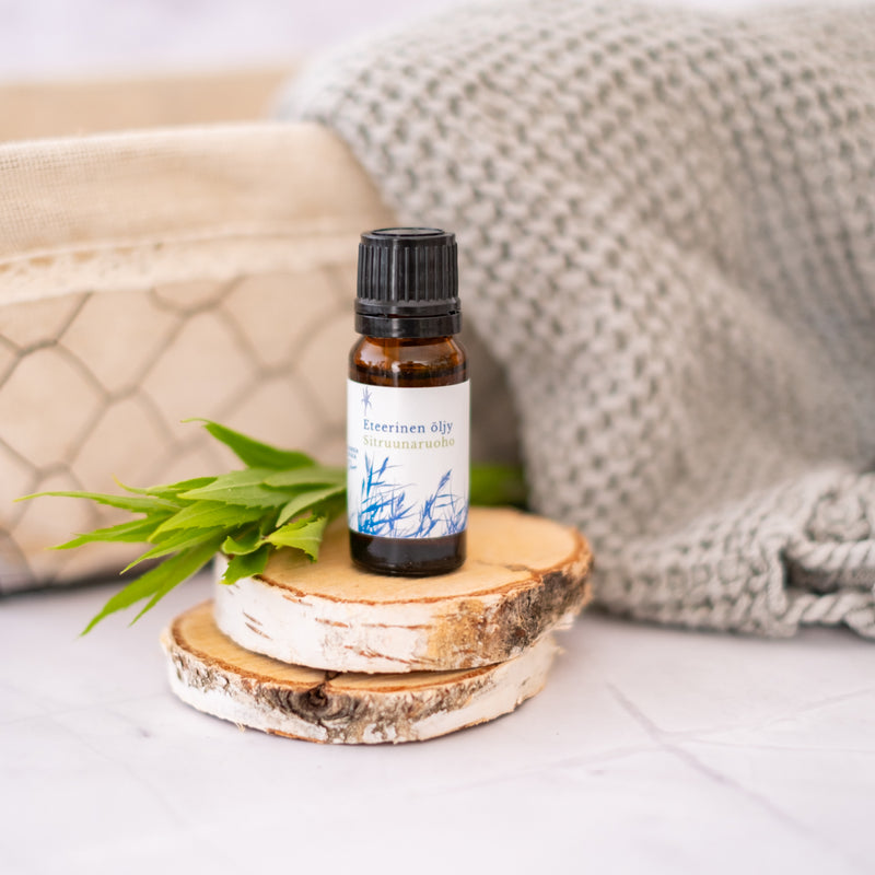 Citrongräs Eterisk olja  10ml - Vegansk, naturlig