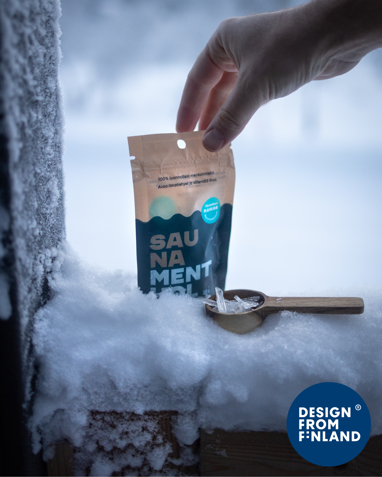 Saunamenthol, 25g, räcker till ca 80 bastubad