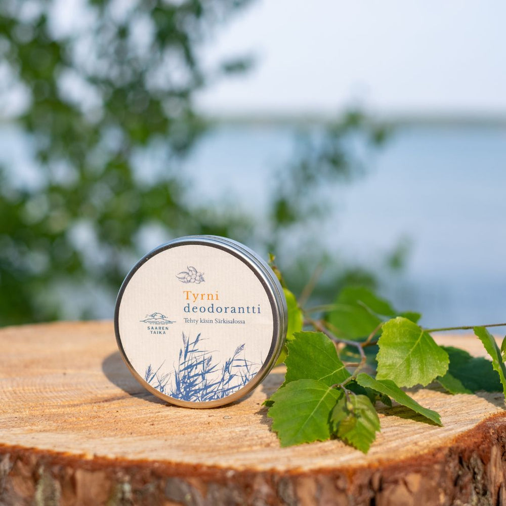 Deodorantkräm Tyrni/ Havtorn , ekologisk, vegansk, aluminiumfri och sodafri