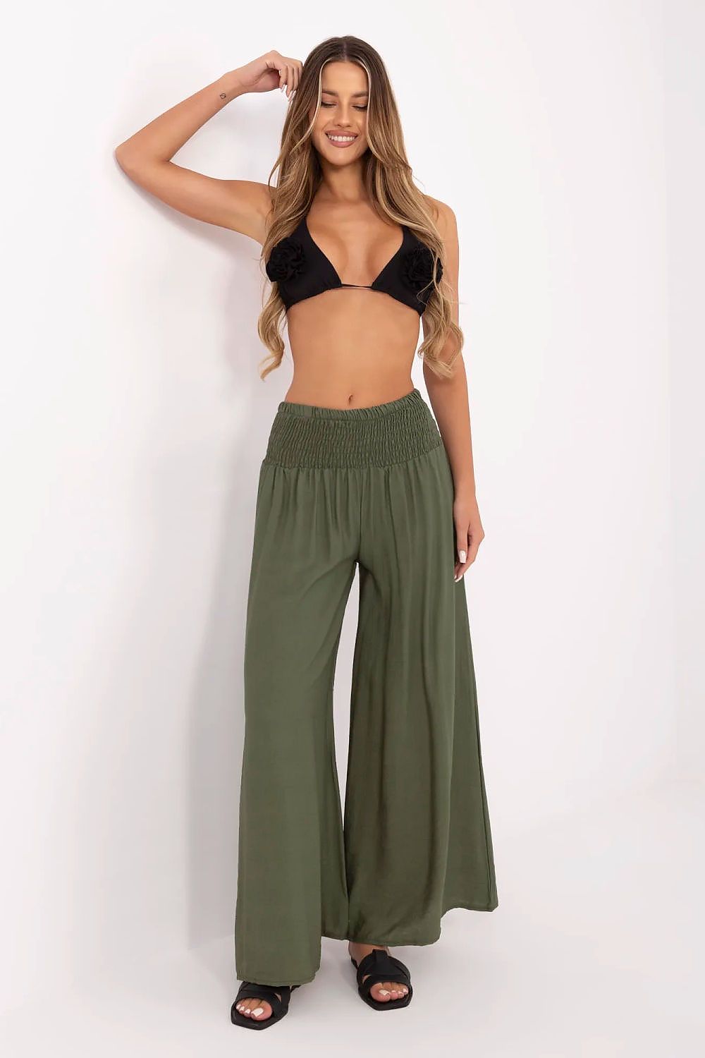  Women trousers model 214041 Italy Moda 