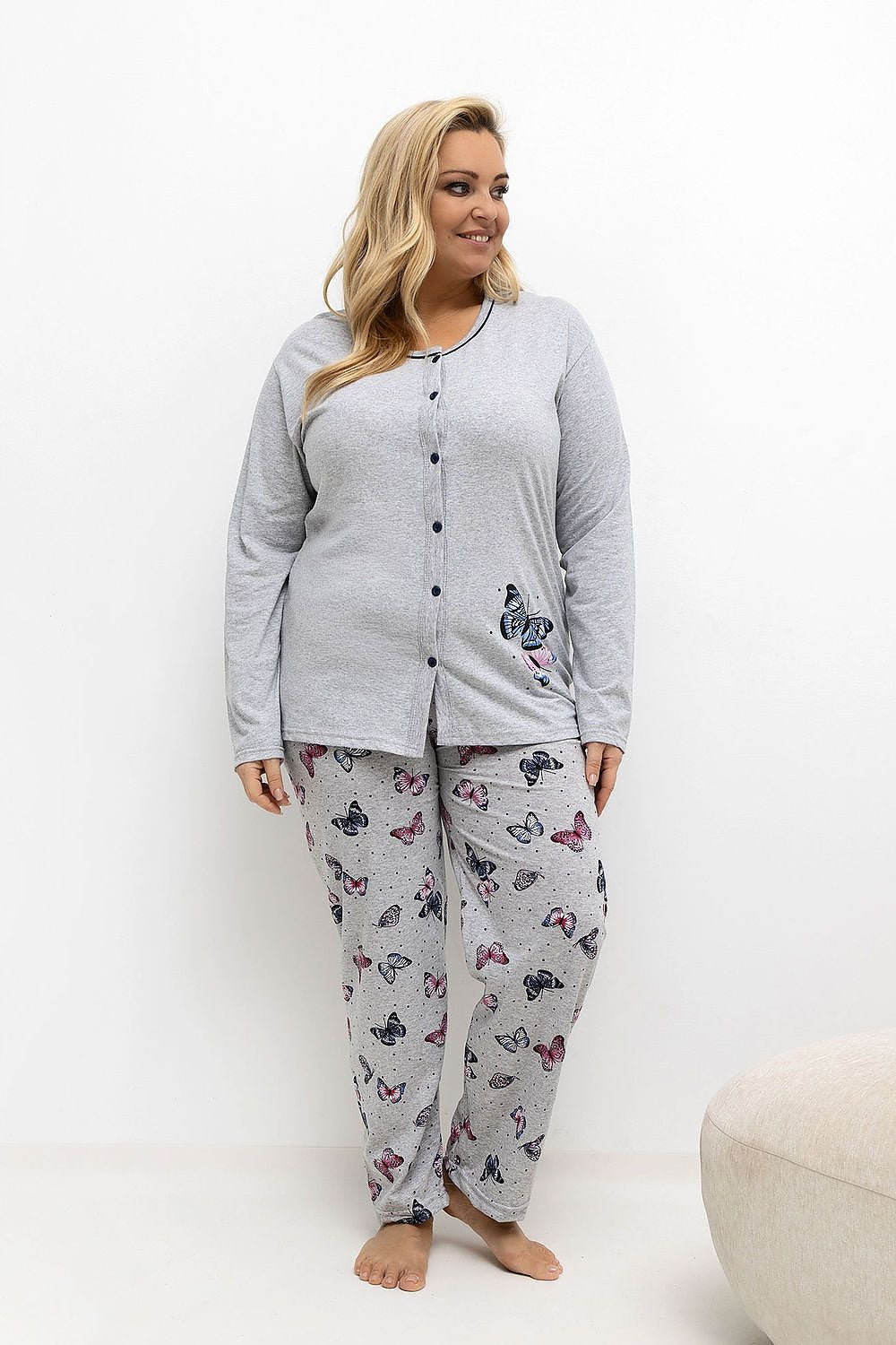  Plus Size Pajamas model 221199 Forever Pink 