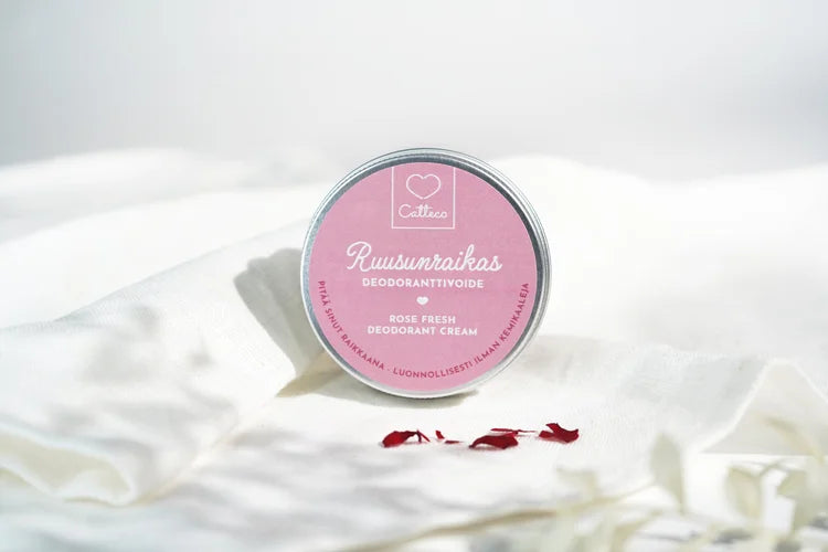 Fräsch Ros-deodorantkräm