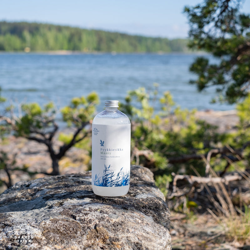 Tvättättika Mänty / Tall 500ml - 100% biologiskt nedbrytbar, ekologisk, vegansk, naturlig