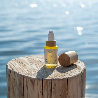 Jojoba & TeaTree skyddande ansiktsolja speciellt för aknehud